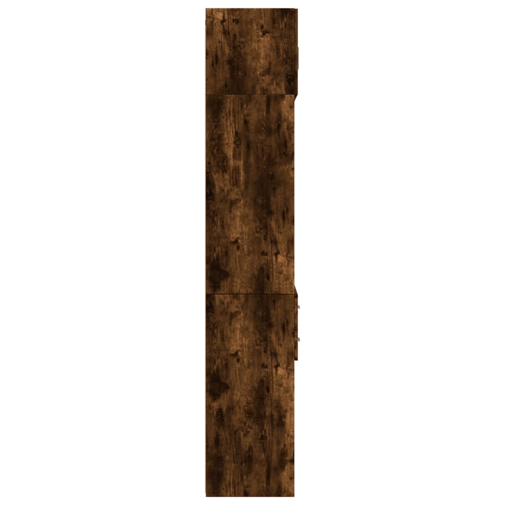 Skap Røkt Eik 70x42,5x225 cm