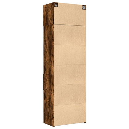 Skap Røkt Eik 70x42,5x225 cm