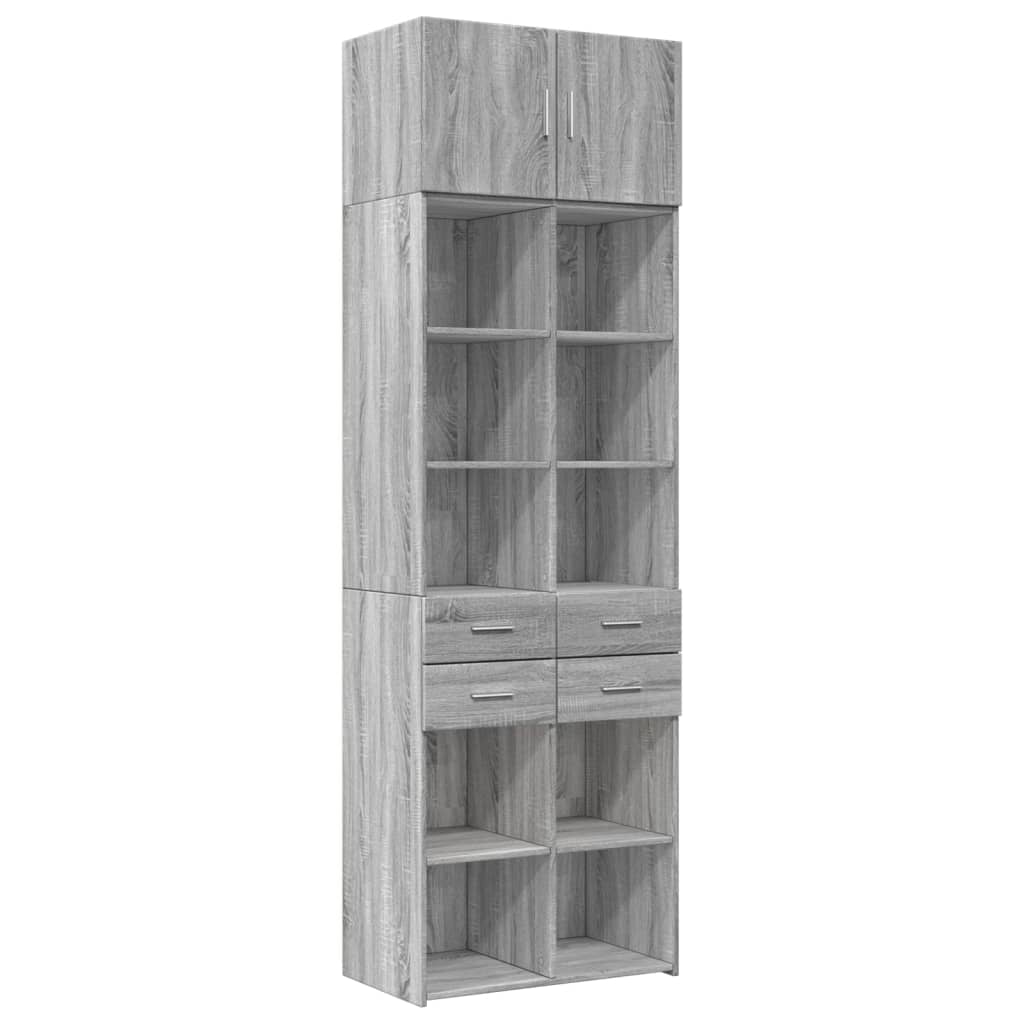 Skap Sonoma Grå 70x42,5x225 cm