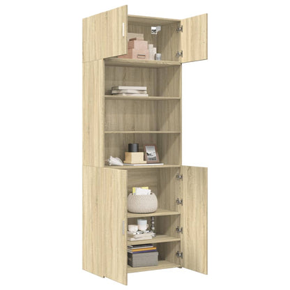 Skap Sonoma Eik 80x42,5x225 cm