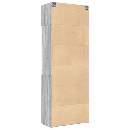 Skap Sonoma Grå 80x42,5x225 cm