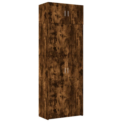 Skap Røkt Eik 80x42,5x225 cm
