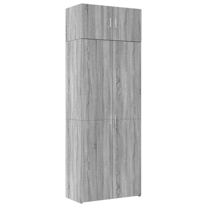 Skap Sonoma Grå 80x42,5x225 cm