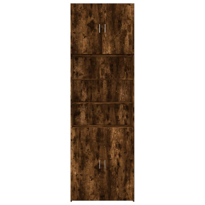 Skap Røkt Eik 80x42,5x249 cm