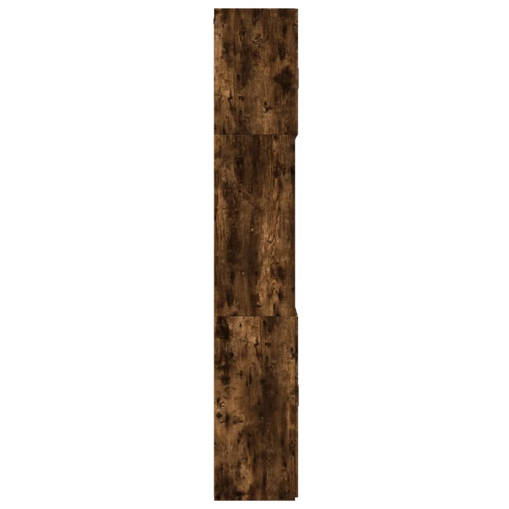 Skap Røkt Eik 80x42,5x249 cm