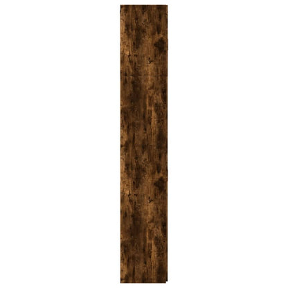 Skap Røkt Eik 80x42,5x249 cm
