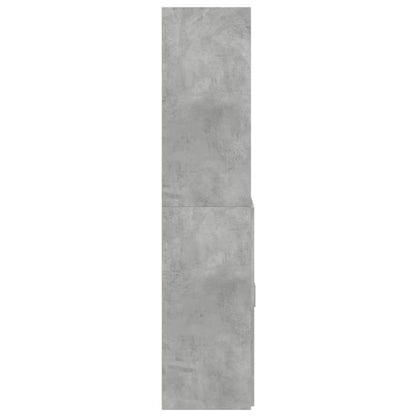 Skap Betonggrå 70x42,5x185 cm