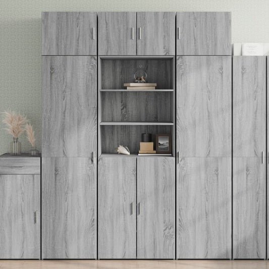 Skap Sonoma Grå 70x42,5x185 cm