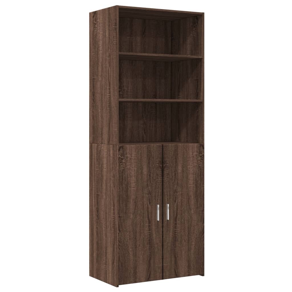 Skap Brun Eik 70x42,5x185 cm