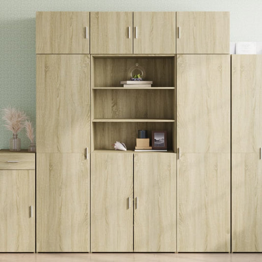 Skap Sonoma Eik 80x42,5x185 cm