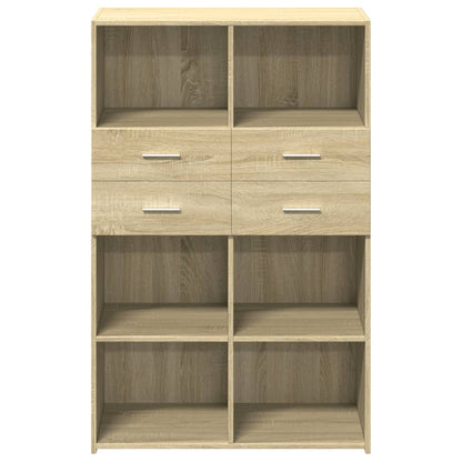 Bokhylle Sonoma Eik 80x42,5x124 cm