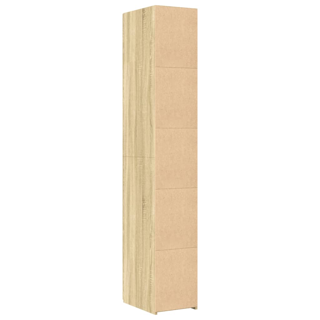 Bokhylle Sonoma Eik 30x42,5x185 cm