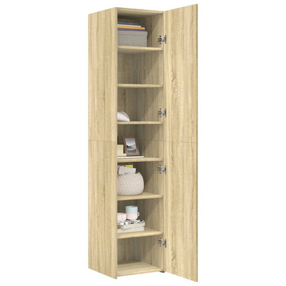 Bokhylle Sonoma Eik 40x42,5x185 cm