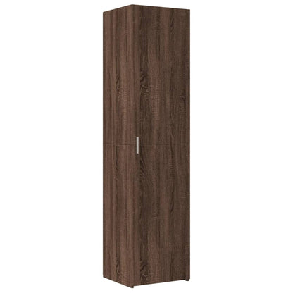 Bokhylle Brun Eik 45x42,5x185 cm