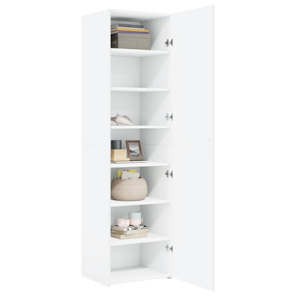 Skap Hvit 50x42,5x185 cm