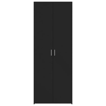 Skap Svart 70x42,5x185 cm
