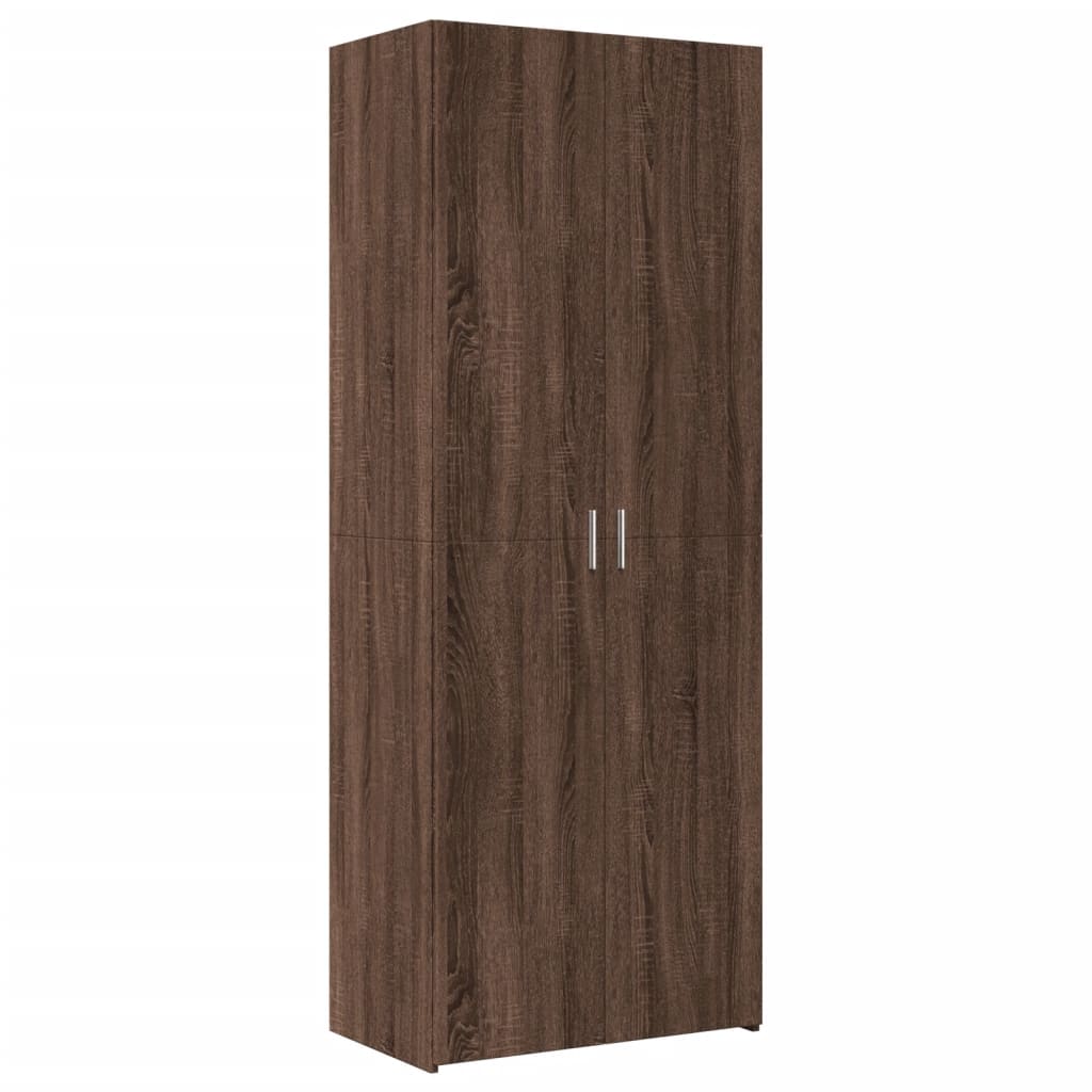 Skap Brun Eik 70x42,5x185 cm