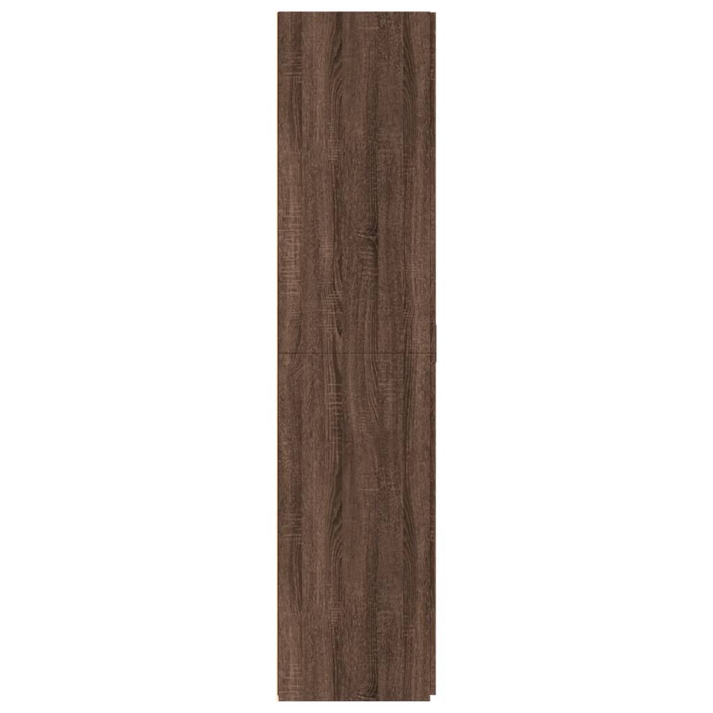 Skap Brun Eik 70x42,5x185 cm