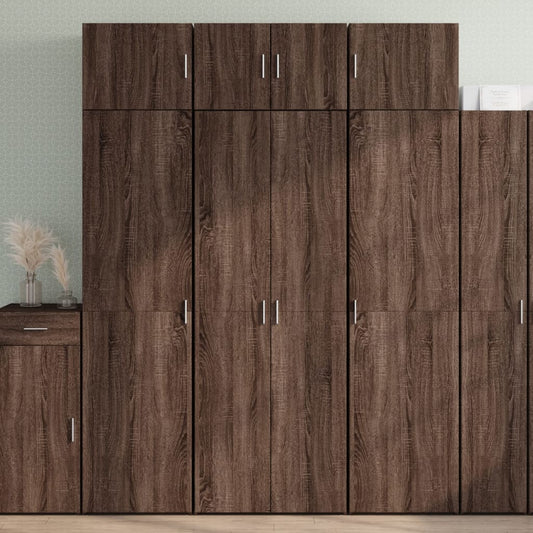 Skap Brun Eik 70x42,5x185 cm
