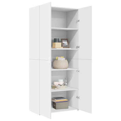 Skap Hvit 80x42,5x185 cm