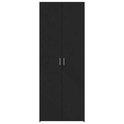 Skap Svart 80x42,5x185 cm