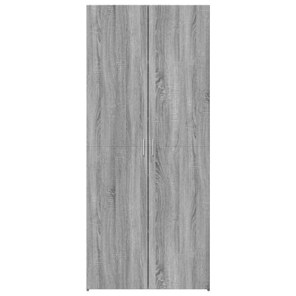 Skap Sonoma Grå 80x42,5x185 cm