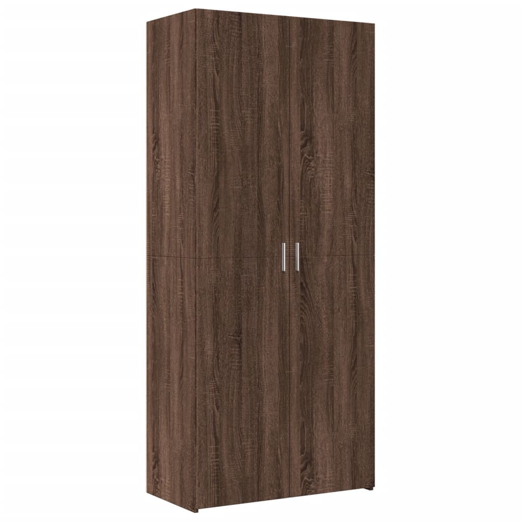 Skap Brun Eik 80x42,5x185 cm