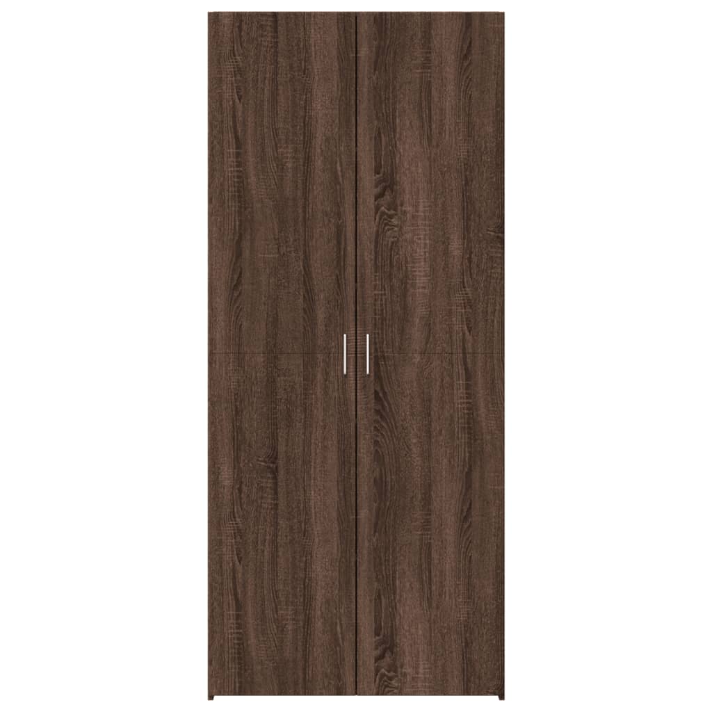 Skap Brun Eik 80x42,5x185 cm