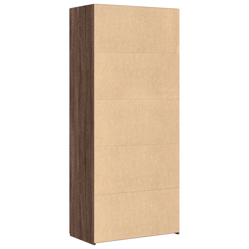 Skap Brun Eik 80x42,5x185 cm