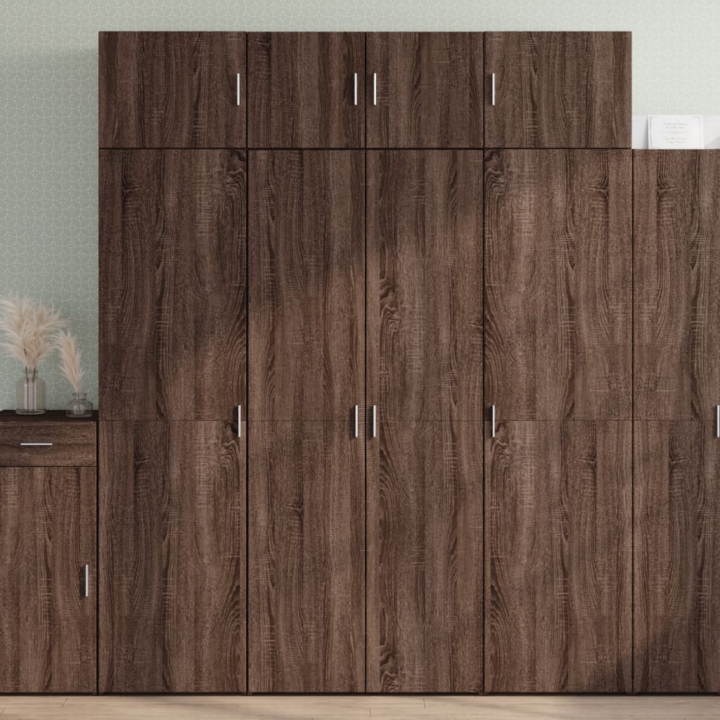 Skap Brun Eik 80x42,5x185 cm