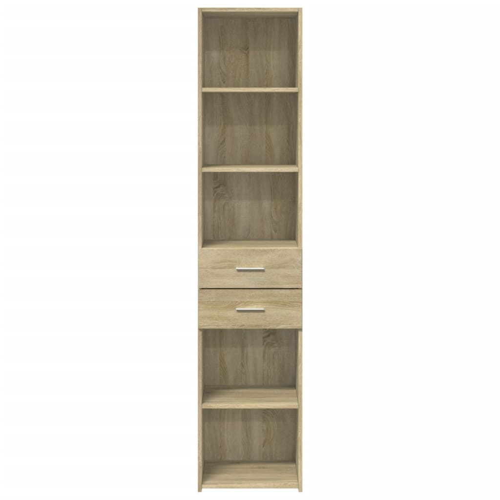 Bokhylle Sonoma Eik 40x42,5x185 cm