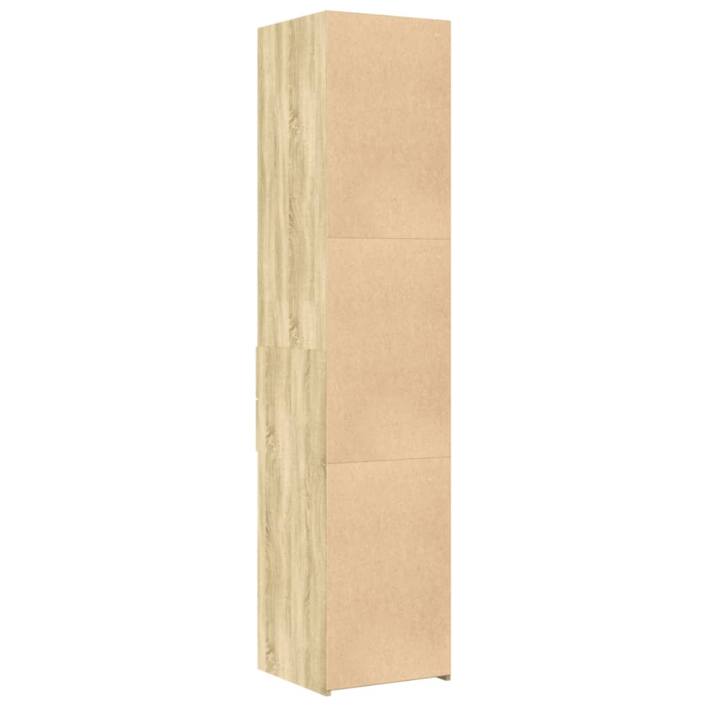 Bokhylle Sonoma Eik 40x42,5x185 cm