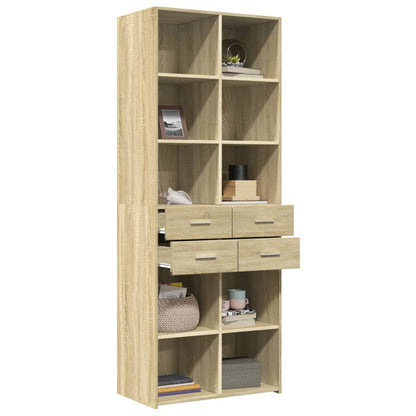 Skap Sonoma Eik 70x42,5x185 cm