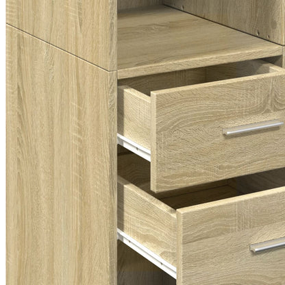Skap Sonoma Eik 70x42,5x185 cm