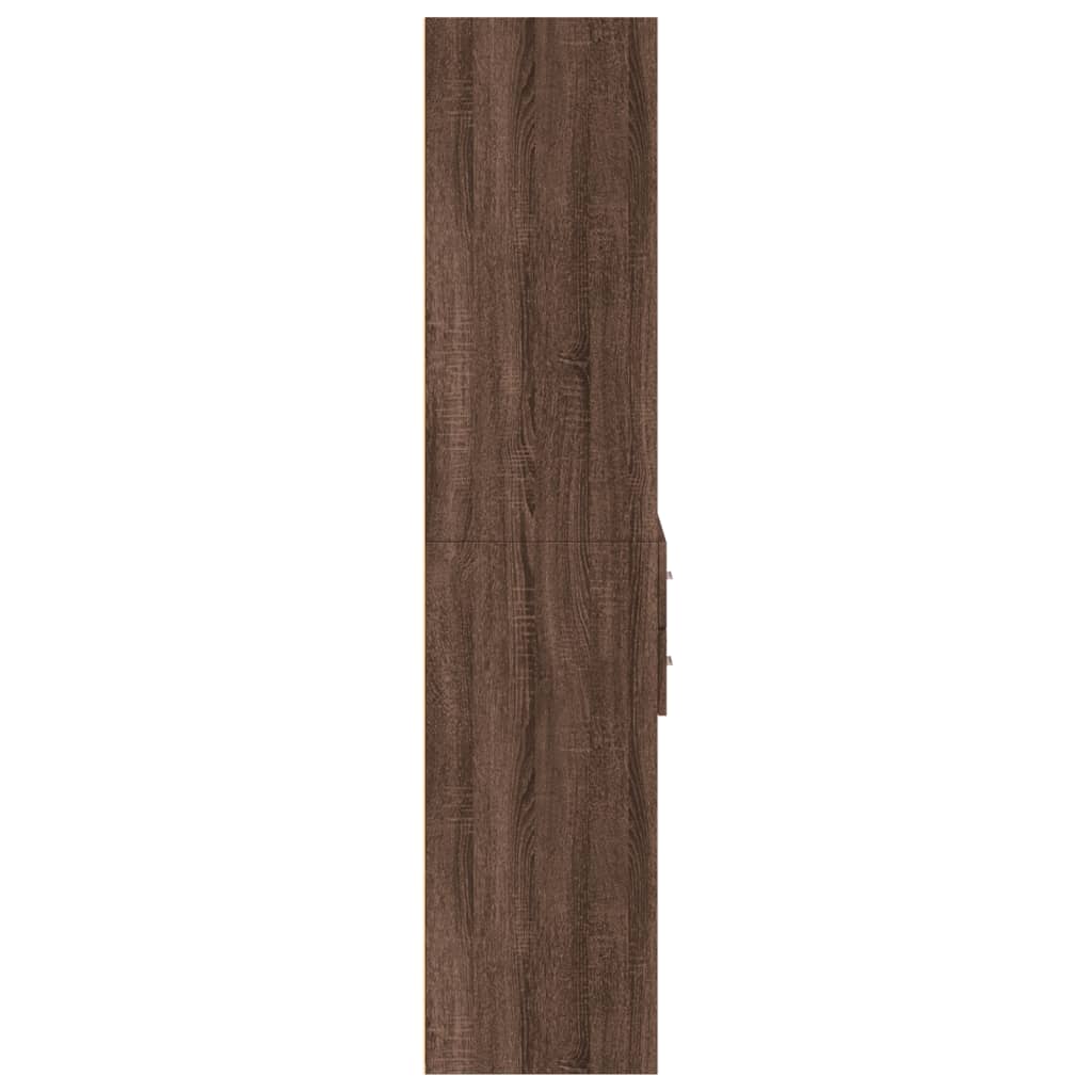 Skap Brun Eik 70x42,5x185 cm