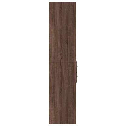 Skap Brun Eik 70x42,5x185 cm