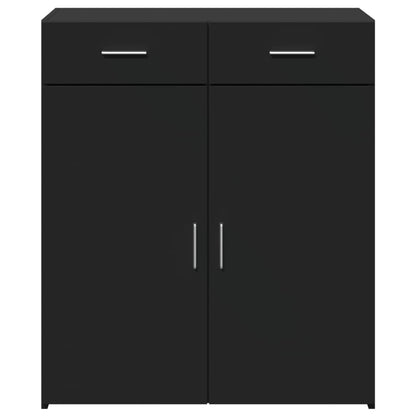 Skjenk Svart 80x42,5x93 cm