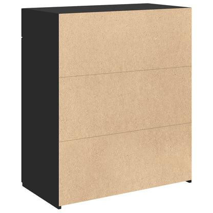 Skjenk Svart 80x42,5x93 cm