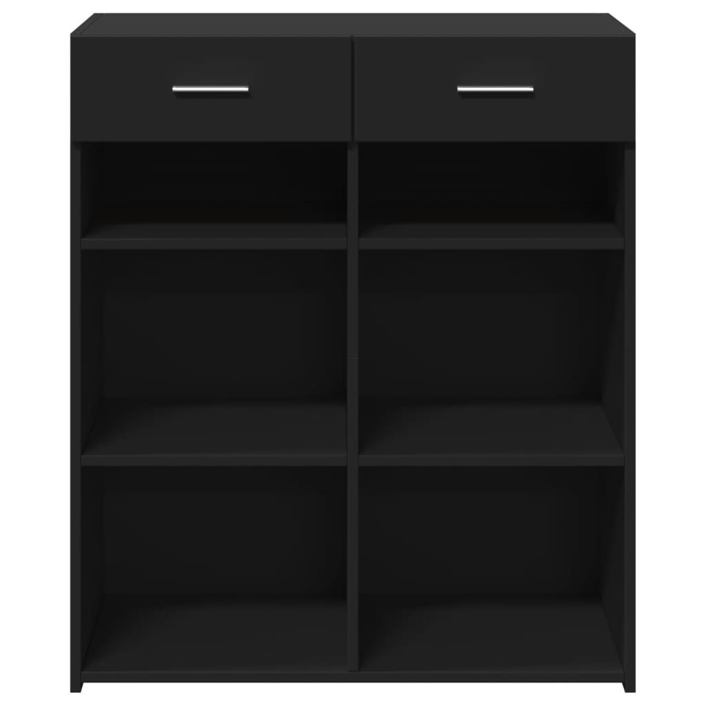 Skjenk Svart 80x42,5x93 cm