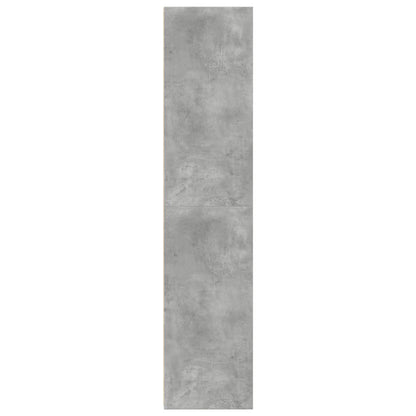 Skap Betonggrå 45x41x185 cm