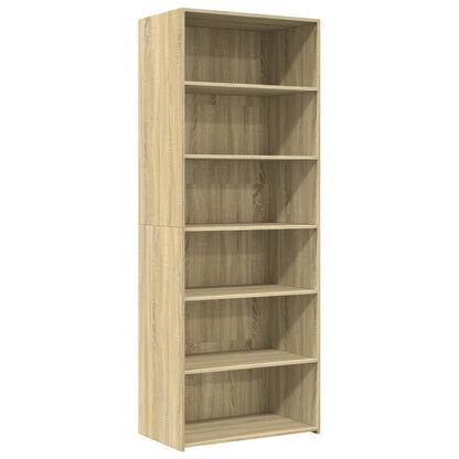 Bokhylle Sonoma Eik 70x41x185 cm
