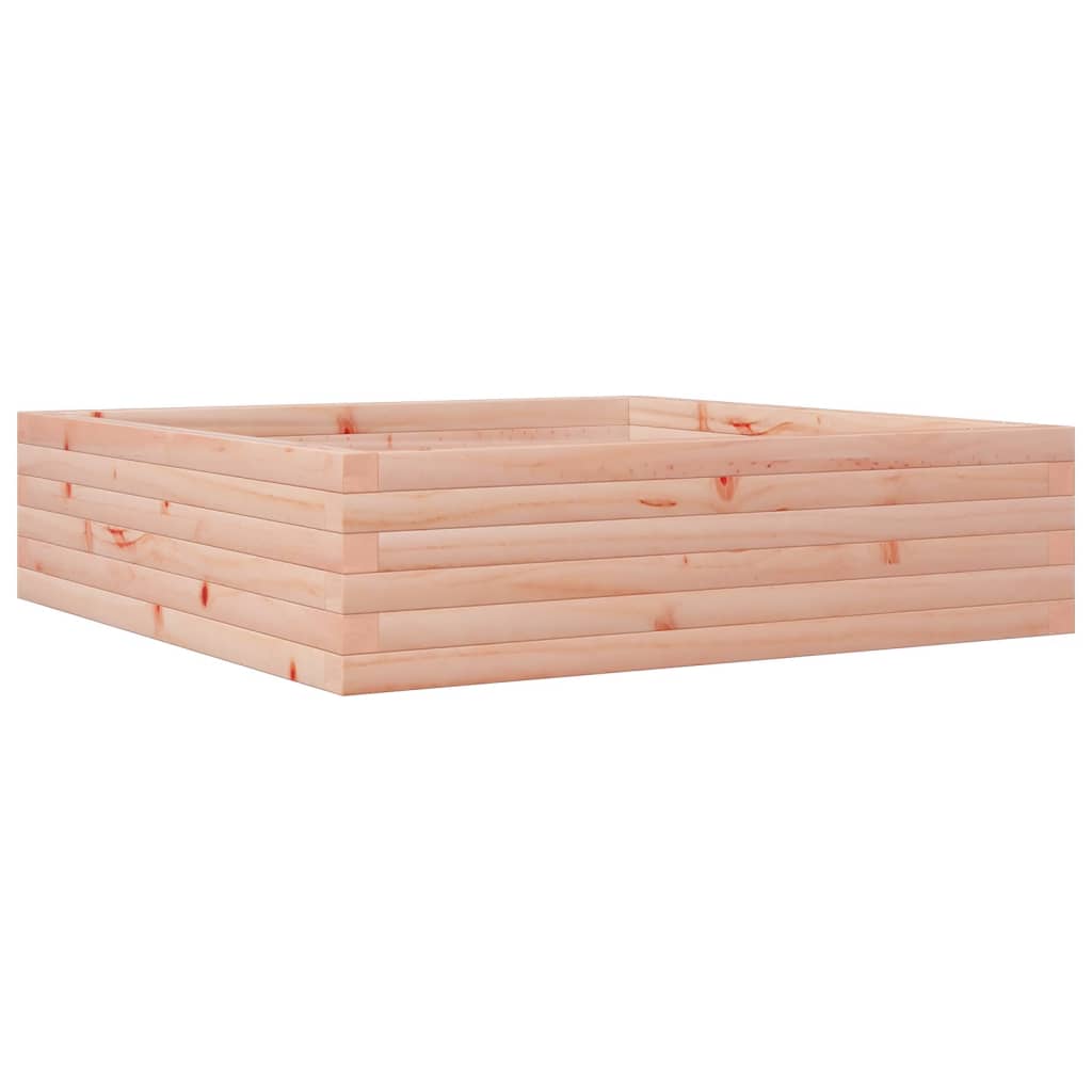 Utendørs Blomsterkasse Plantekasse Tre 90x90x23 cm heltre douglasgran