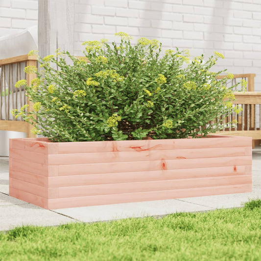 Utendørs Blomsterkasse Plantekasse Tre 90x40x23 cm heltre douglasgran