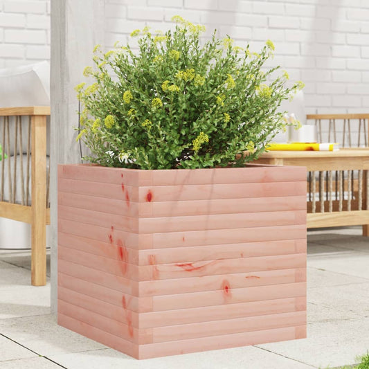 Utendørs Blomsterkasse Plantekasse Tre 50x50x45,5 cm heltre douglasgran