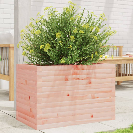Utendørs Blomsterkasse Plantekasse Tre 70x40x45,5 cm heltre douglasgran