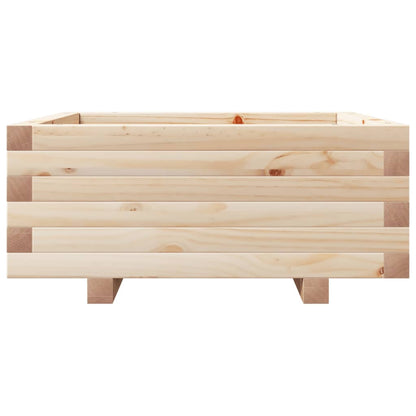 Plantekasse 60x60x26,5 cm heltre furu