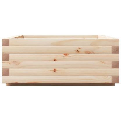 Plantekasse 60x60x26,5 cm heltre furu
