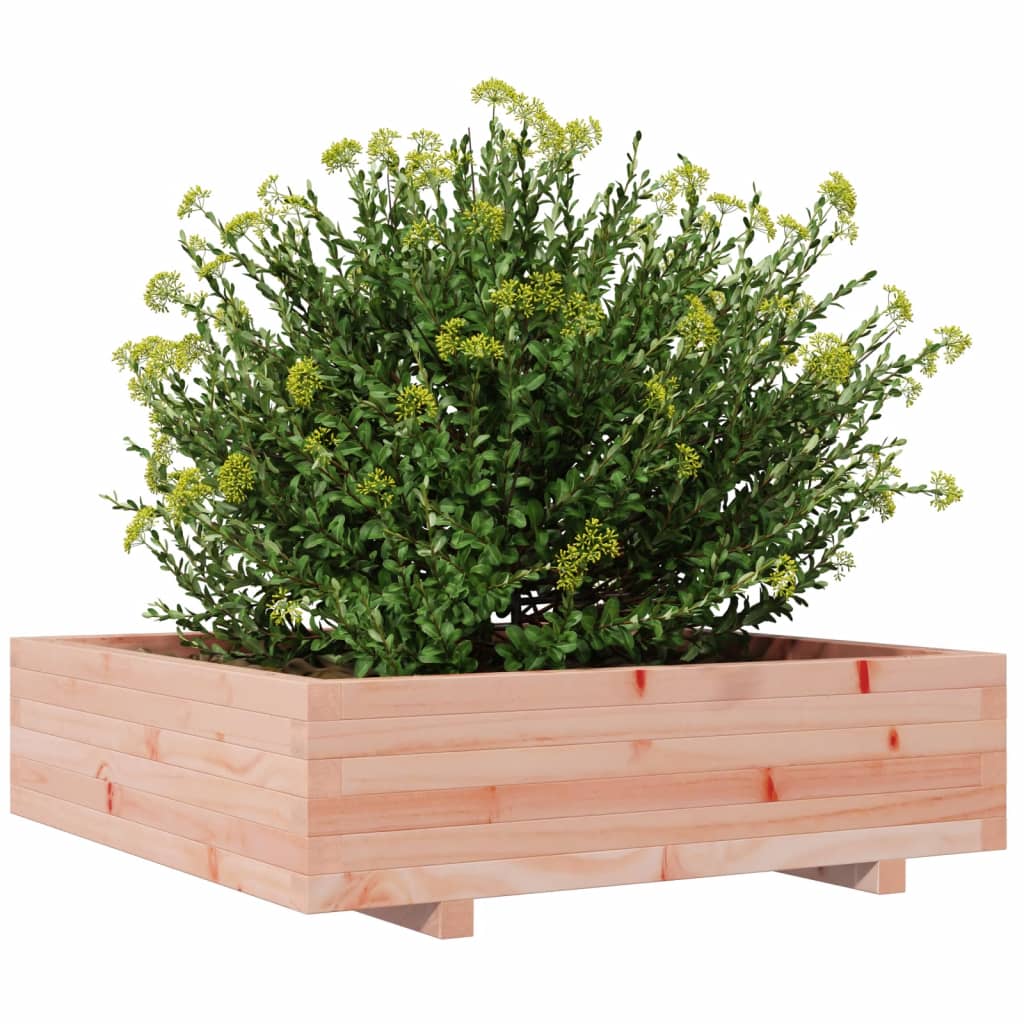 Utendørs Blomsterkasse Plantekasse Tre 90x90x26,5 cm heltre douglasgran