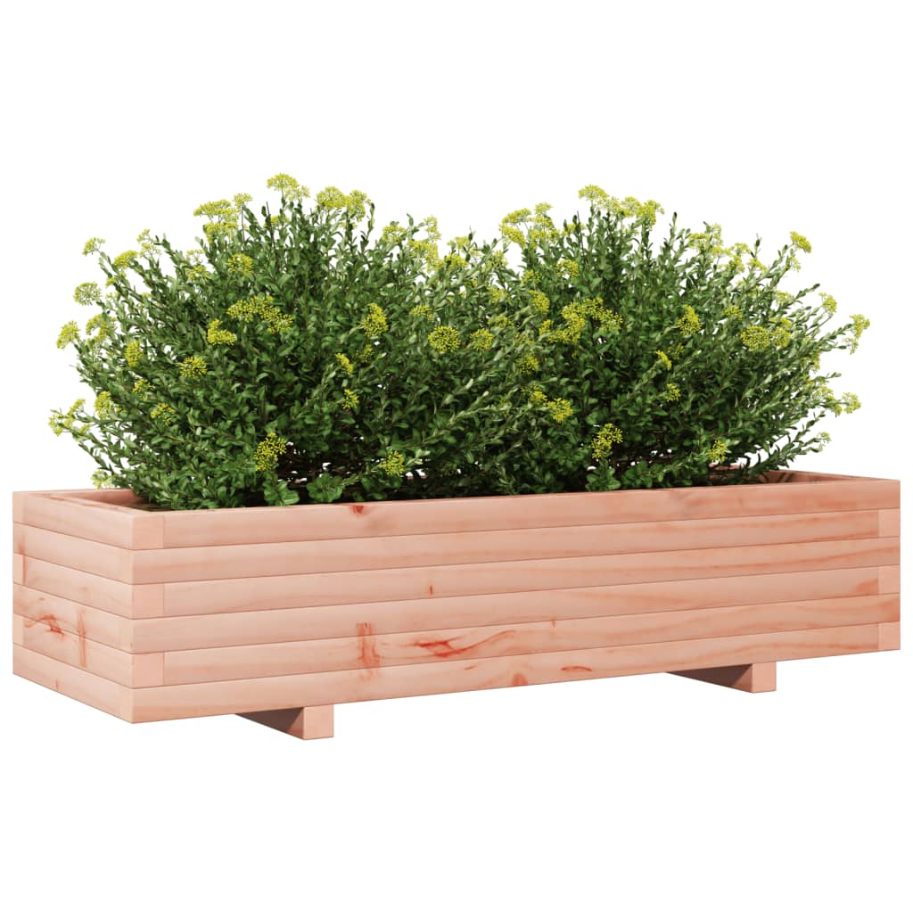 Utendørs Blomsterkasse Plantekasse Tre 110x40x26,5 cm heltre douglasgran