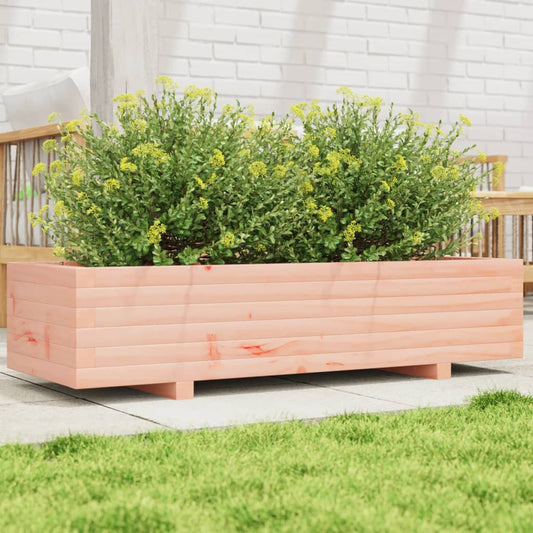 Utendørs Blomsterkasse Plantekasse Tre 110x40x26,5 cm heltre douglasgran
